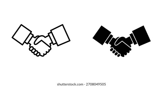 Gráfico de vetor de ilustração do ícone Handshake