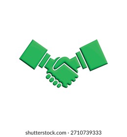 Illustration Vector Graphic of Handshake icon template