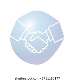 Illustration Vector Graphic of Handshake icon template
