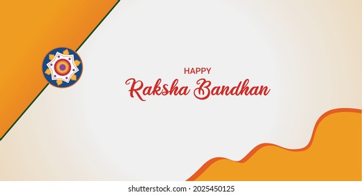 Illustration vector graphic of happy rakhi or raksha bandhan festival