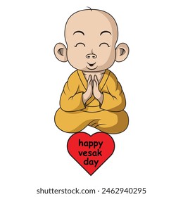illustration, vector, graphic, happy, vesak day