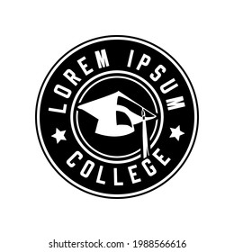 Illustration Vector graphic of hat graduating design