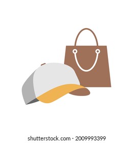 Gráfico vectorial de ilustración del logotipo de la tienda de sombreros. Perfecto para la compañía tecnológica