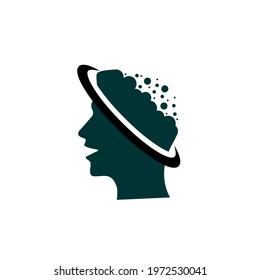 Illustration Vector Graphic of Head Tech Logo. Perfect to use for Technology Company