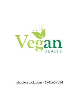 Illustration vector graphic of health diet nutrition concept Logo Design template