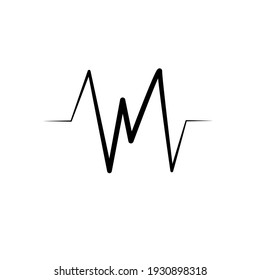 Illustration Vector Graphic Of Heart Pulse Icon