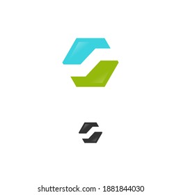 Illustration Vector Graphic of Hexagon Tech Logo . Perfect to use for Technology Company