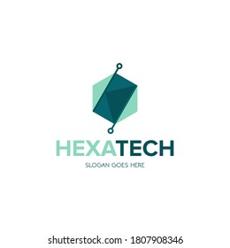 Illustration Vector Graphic of Hexagon Technology Logo. Perfect to use for Technology Company