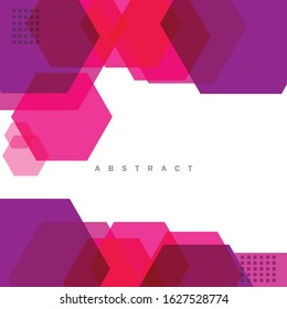 illustration vector graphic of hexagonal background 
