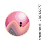 illustration vector graphic of high seas with sailing ships hit by aesthetically colored waves.
good for Background posters, covers, banners, placards. Logo design