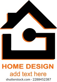 illustration vector graphic of home design icon