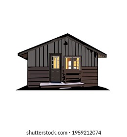 Illustration Vector graphic of home, house template
