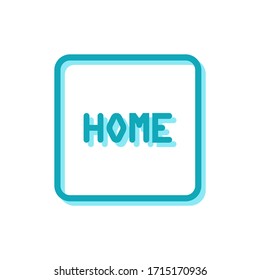 Illustration vector graphic of home icon
