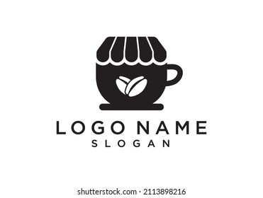 Vektorgrafik des Hot-Coffee-Verkäufers