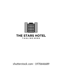  Illustration Vector Graphic of Hotel. Perfect for all types of Corporate Buildings, Hotels, etc.