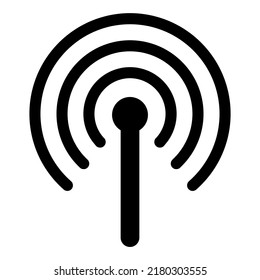 Illustration Vector Graphic of hotspot icon