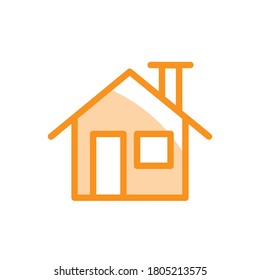 Illustration Vector graphic of house icon. Fit for home, residential, real estate, business etc.