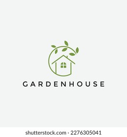 ilustración vector gráfico de la casa de la hoja de cálculo logotipo