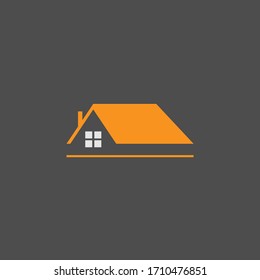 Ilustración vectorial gráfico del logotipo de la casa