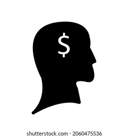 Illustration Vector Graphic of Human Head icon template