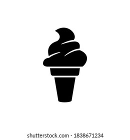 Ilustración Gráfico vectorial del icono de helado