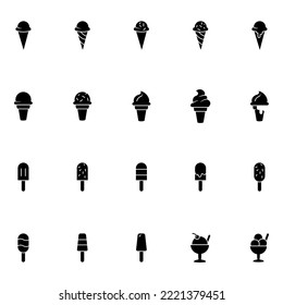 Illustration Vector Graphic of ice Cream icon