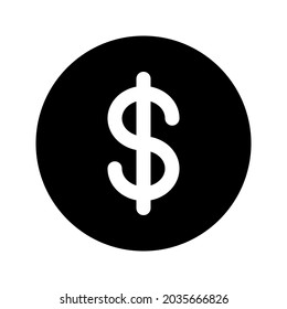 Icono gráfico vectorial de ilustración de la moneda australiana en dólares de los Estados Unidos. Icono de estilo sólido. Ilustración vectorial aislada en fondo blanco. Perfecto para el diseño de sitios web o aplicaciones.