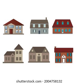 Vektorgrafik eines Icon House, ideal für Design