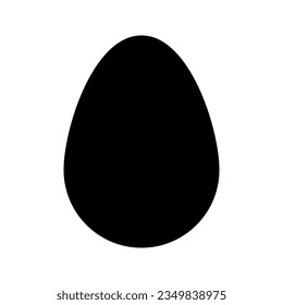 Illustration vector graphic icon of Oval. Solid Style Icon. Shape Themed Icon. Vector illustration isolated on white background. Perfect for website or application design.