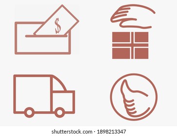 illustration vector graphic of icon shop, perfect for ecommerce store