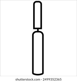 illustration vector graphic icon of spatula cement dental. perfect for dental products such as posters, etc. 