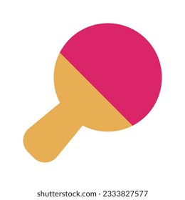 Illustration vector graphic icon of Tennis Bet. Flat Style Icon. Sport Themed Icon. Vector illustration isolated on white background. Perfect for website or application design.