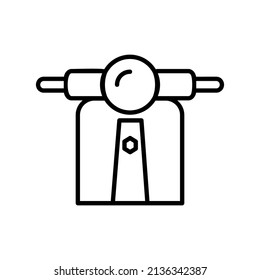 illustration vector graphic of icon vespa, perfect for template or objects with editable