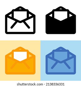 Illustration, Vektorgrafik von Inbox Icon. Perfekt für Benutzerschnittstelle, neue Anwendung usw.