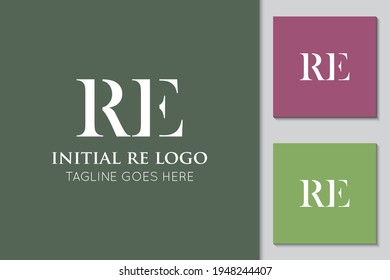 ilustración vectorial gráfico inicial reletra logotipo o icono mejor para marca e icono