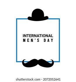 Illustration vector graphic of international men's day