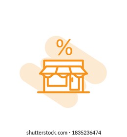 Illustration Vector graphic of investment icon template