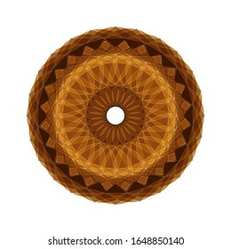 illustration vector graphic of islamic pattern colorful mandala, arabesque. fit for logo, icon or symbol, etc