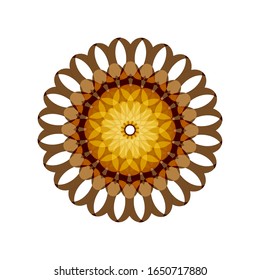 
illustration vector graphic of islamic pattern colorful mandala, arabesque. fit for logo, icon or symbol, etc