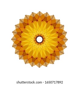 
illustration vector graphic of islamic pattern colorful mandala, arabesque. fit for logo, icon or symbol, etc