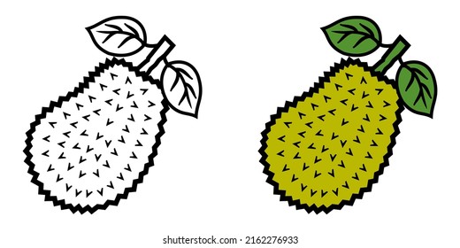 993 Jackfruit drawing Images, Stock Photos & Vectors | Shutterstock