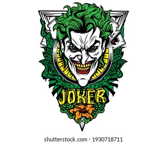 Illustration Vector Graphic Of Joker