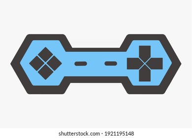 illustration vector graphic of joystick, a tool for playing games