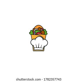 Illustration Vector Graphic of Kebab Chef. Perfect to use for Food Business