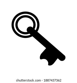 Ilustración Gráfico vectorial del icono de clave