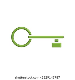 Illustration Vector graphic of key icon. Fit for safe, security, access, password, protect etc.