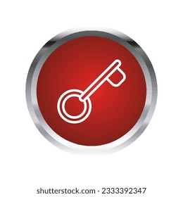 Illustration Vector graphic of key icon. Fit for safe, security, access, password, protect etc.