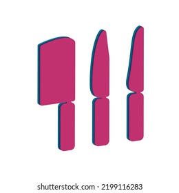 Illustration Vektorgrafik von Knife Küche Symbol. Geeignet für Küchengeschirr, Restaurant, Küche etc.