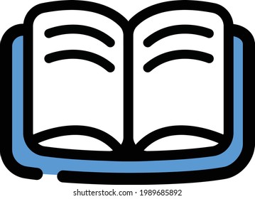 Illustration vector graphic of lab book for your ui design