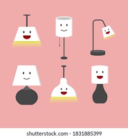 ILLUSTRATION VECTOR GRAPHIC OF LAMP